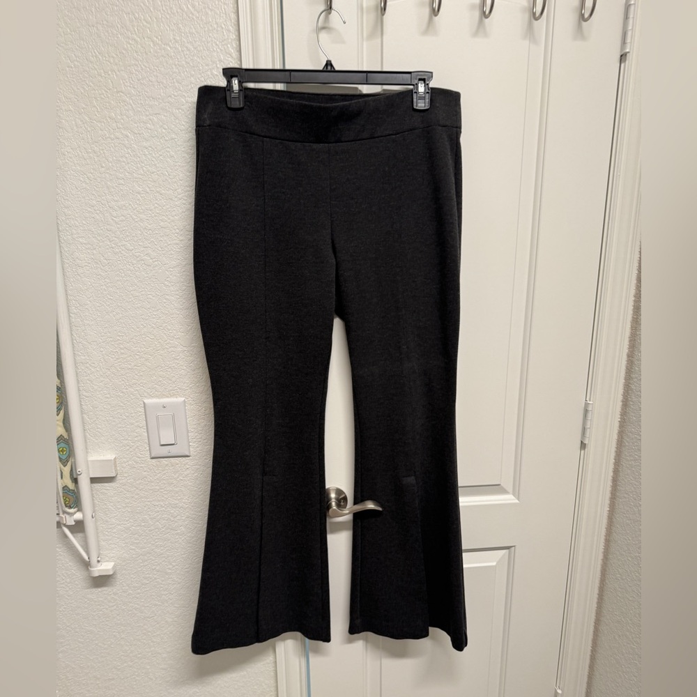INC International Concepts Charcoal Flare Pants